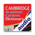 Audio Cambridge Academic TR Icon