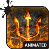 Burning Animated Keyboard Icon