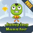 Jumping Monster Icon