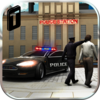 Crime Town Police Car Driver Icon