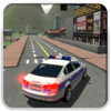 Police Car Driver 3D Icon