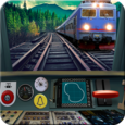 Train driving simulator Icon