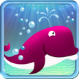 Dolphin Water Bubbles Icon