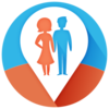 Couple Tracker -Mobile monitor Icon