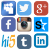 Social Networking All In One Icon