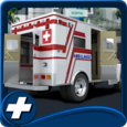 Ambulance Driving Simulation Icon