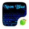 Neon Blue GO Keyboard Theme Icon