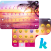 Sunset Beach Kika Keyboard Icon