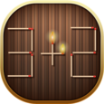 Math Puzzle With Sticks Icon