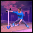 Scooter Freestyle Extreme 3D Icon