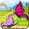 Coloring Sweet Butterfly Icon
