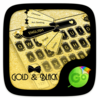 Gold &#65286; Black Keyboard Theme Icon