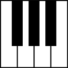 Cool Piano Icon