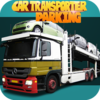 Car transporter parking game Icon