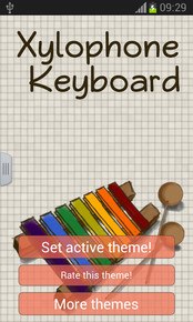 Xylophone Keyboard Theme