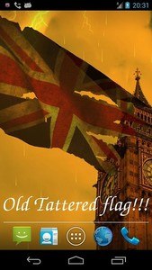 3D UK Flag Live Wallpaper