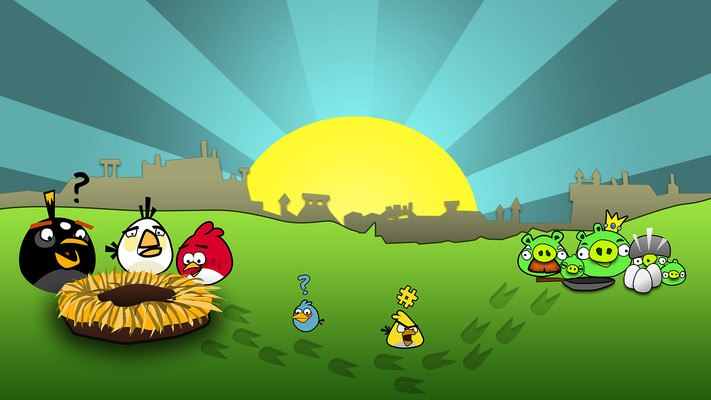 Angry Birds Background