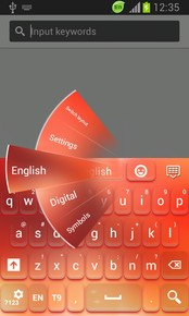 Keyboard for HTC One Free
