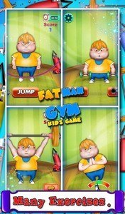 Fat Man Gym - Kids Game