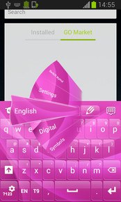 Keypad Themes Pink