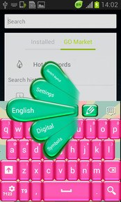 Pink Candy GO Keyboard
