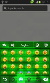 GO Keyboard Green