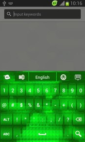 GO Keyboard Green