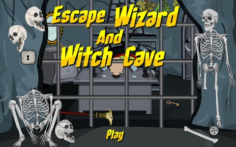 Escape Wizard and Witch Cave