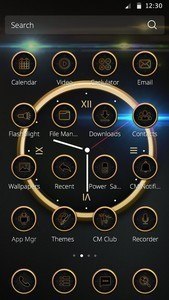 Luxury Clock theme