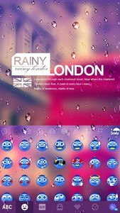 Rainy London Kika Keyboard