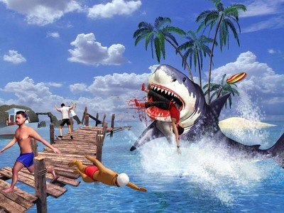 Angry Shark 3D Simulator Game