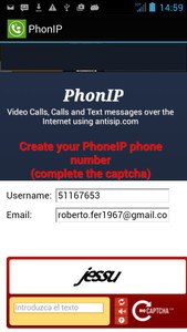PhonIP Free Calls and Messages