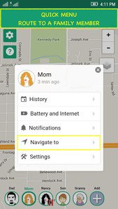 Family GPS locator Kid Control
