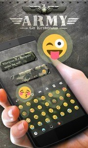 Army GO Keyboard Theme & Emoji