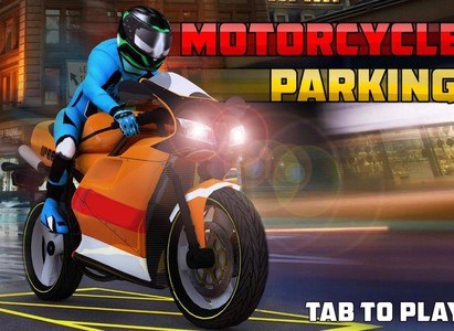 3D Motorbike downtown driving