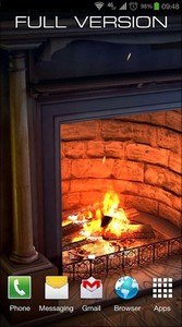 Fireplace 3D FREE lwp