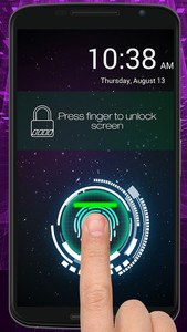 Fingerprint Lock Screen Prank