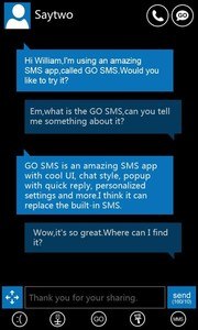 GO SMS Pro WP7 ThemeEX