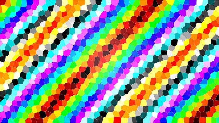 Multi-colored Tiles