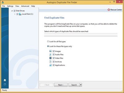 Auslogics Duplicate File Finder