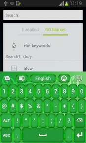 Green Nature Keyboard