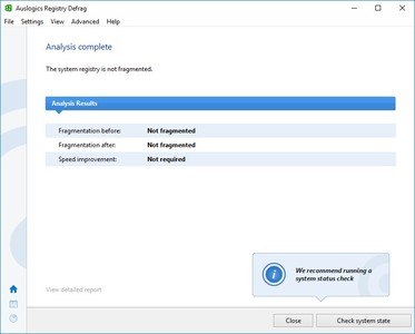 Auslogics Registry Defrag 14.0.0.3 download the new version for windows