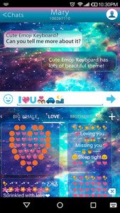 Star Galaxy Emoji Keybaord