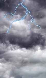 Lightning Storm and Rain LWP