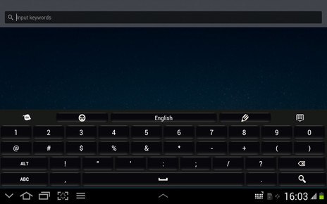 Black Color Keyboard
