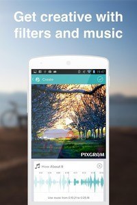 Pixgram -music photo slideshow