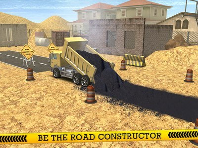 City Construction Road Builder
