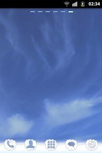 GO Launcher EX Theme Clouds