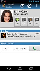 YouMail Visual Voicemail