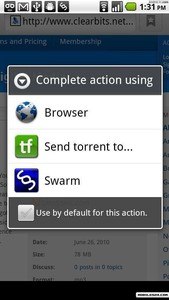 Swarm Torrent Client